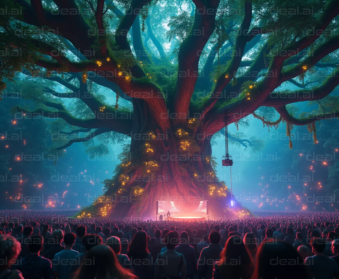 Enchanted Forest Concert Night