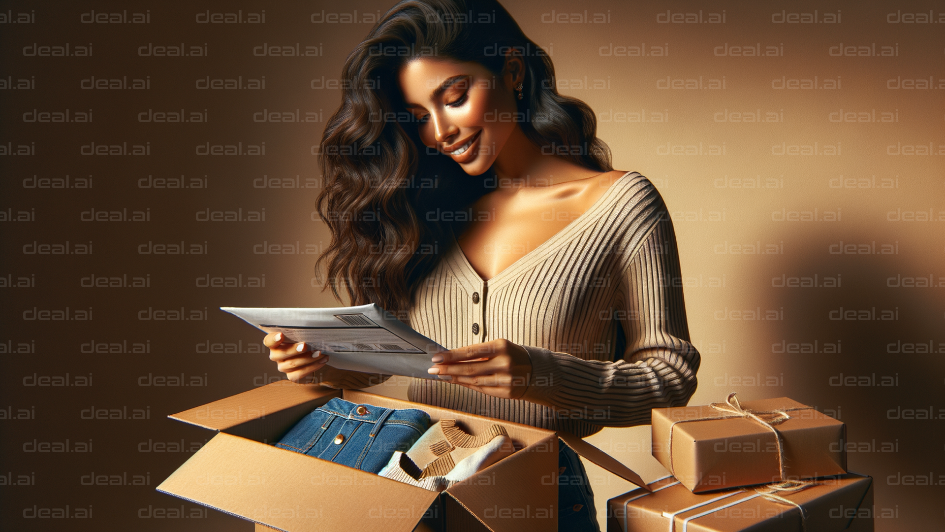 "Unpacking Happiness: A Special Delivery"