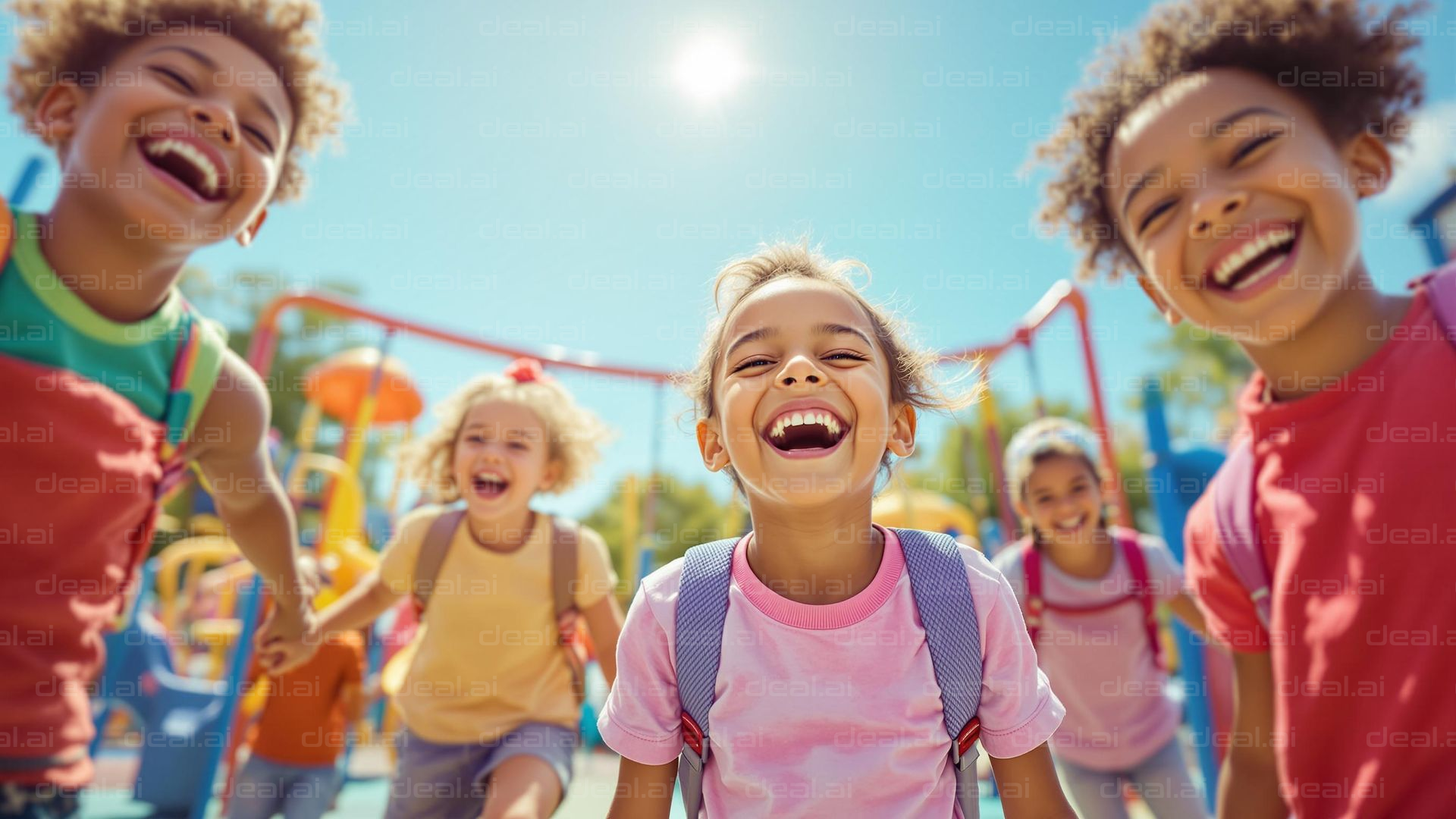 Joyful Playground Moments