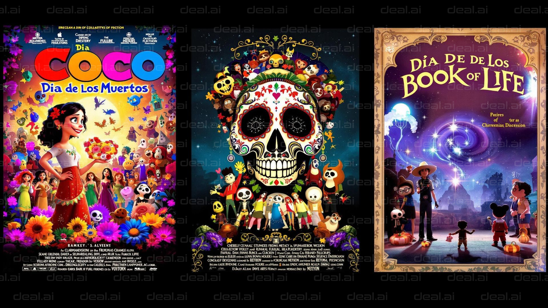 "Dia de los Muertos Animated Films"