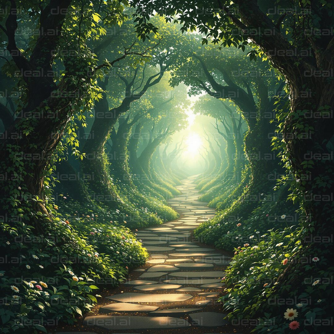 Mystical Forest Pathway