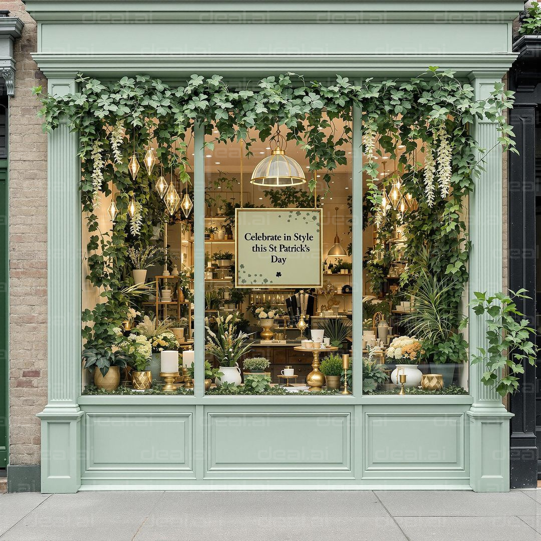 St. Patrick's Day Elegant Display