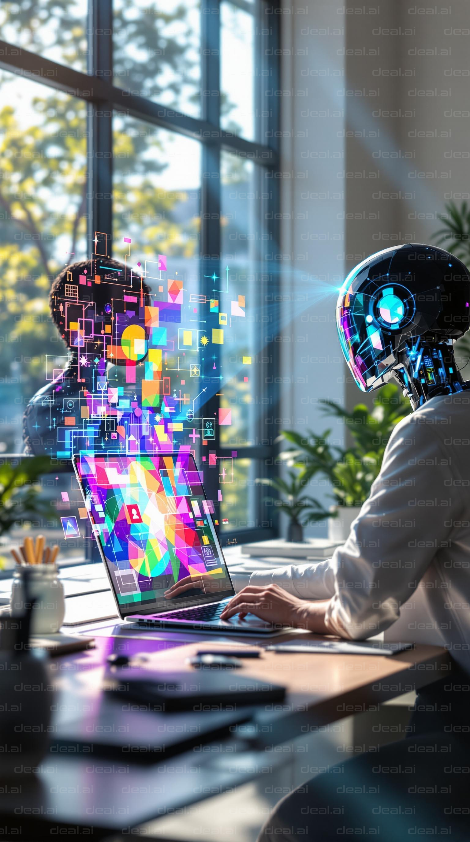 AI Creativity at Workstation