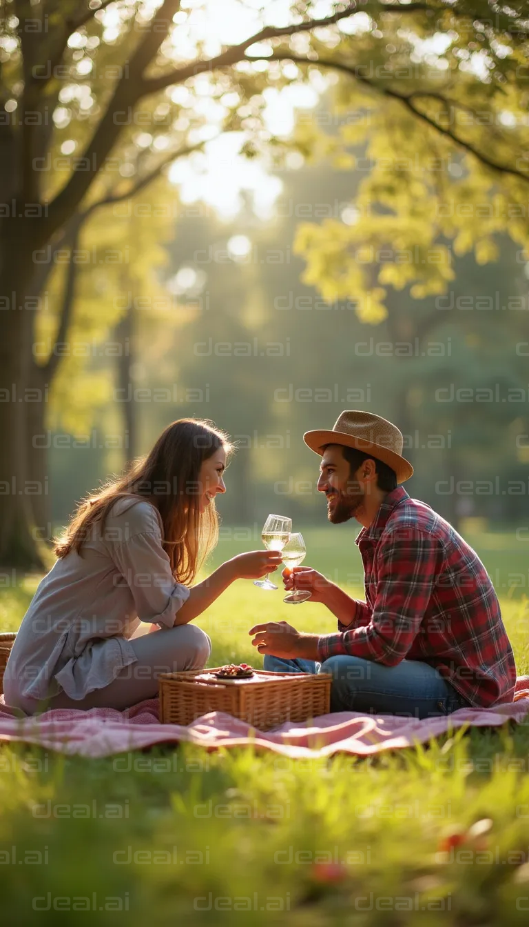 Romantic Picnic in the Park