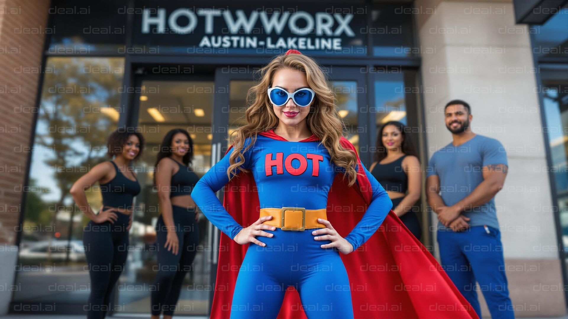 Superhero Vibes at Hotworx Gym