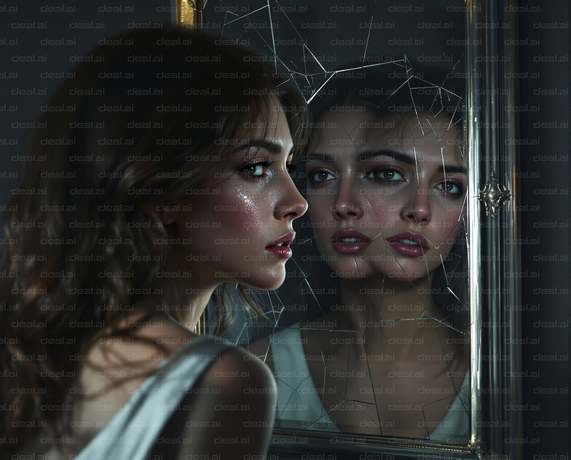 Reflection in Shattered Mirror