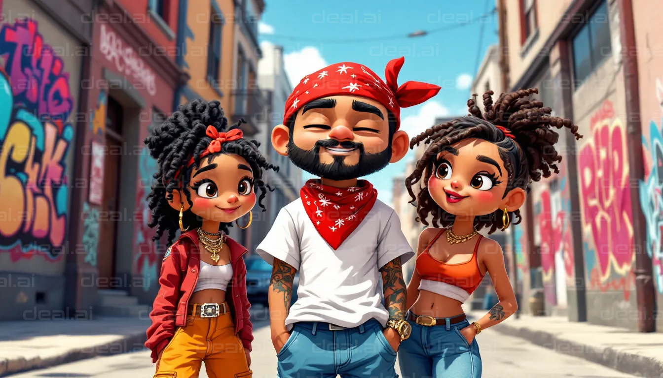 Street Style Animation Trio