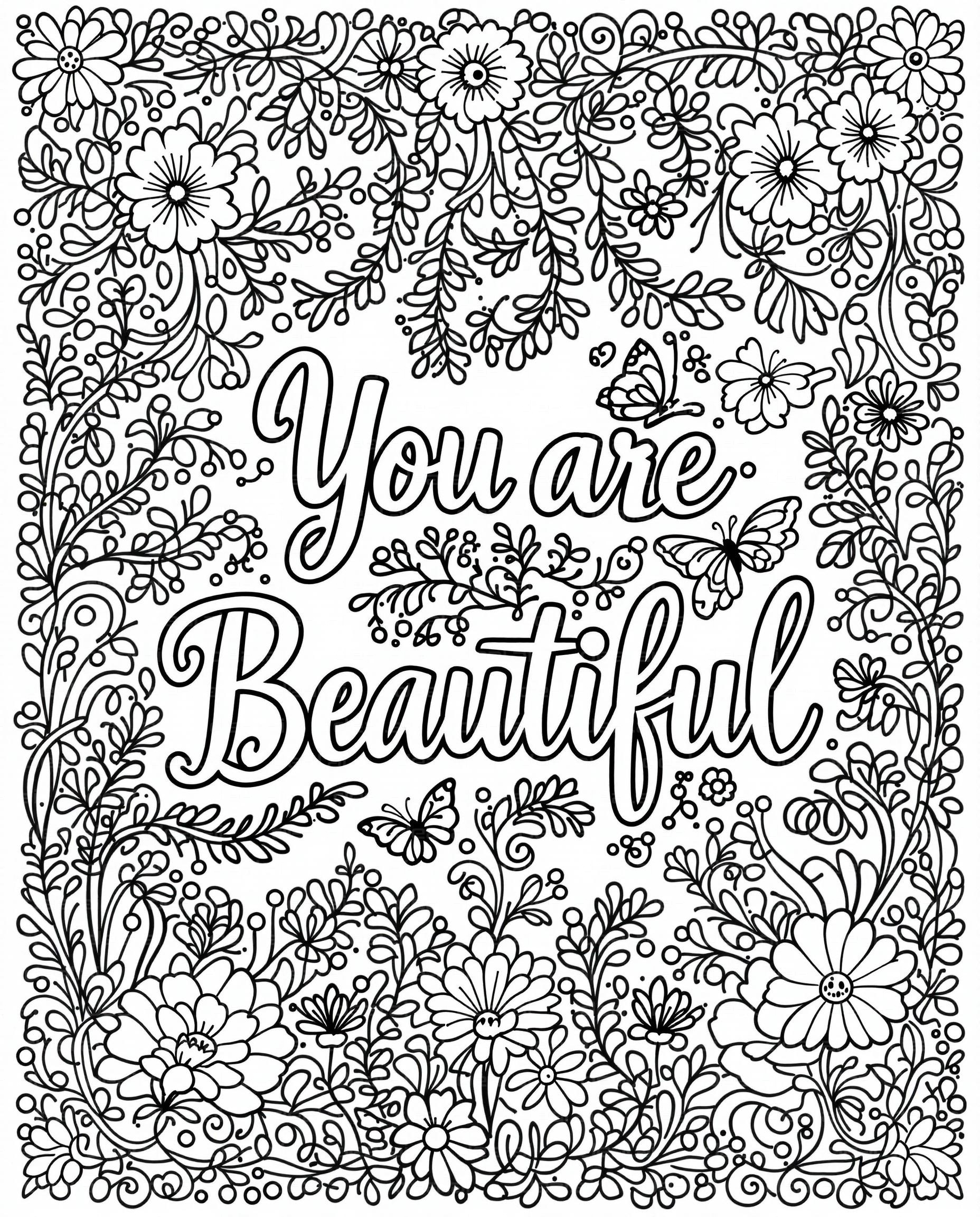 "You Are Beautiful: Floral Design"