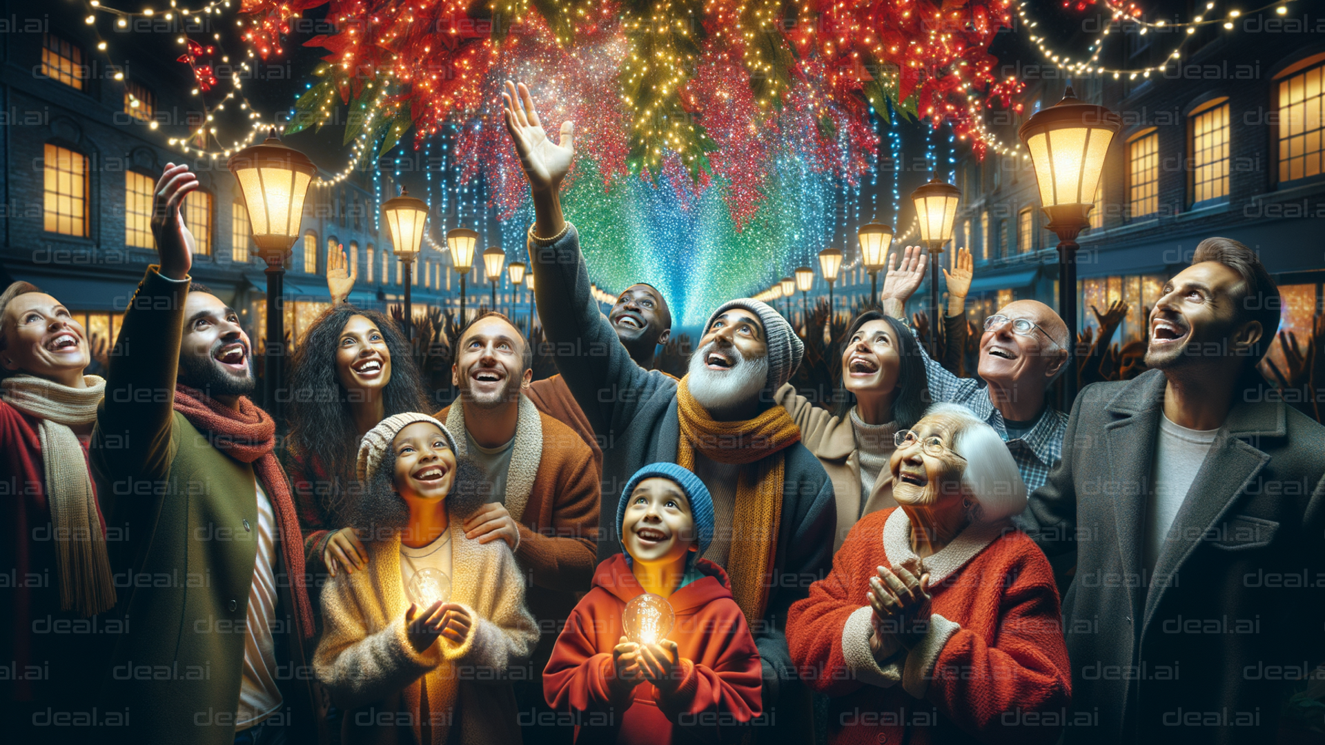 "Holiday Lights Bring Joy to All Ages"