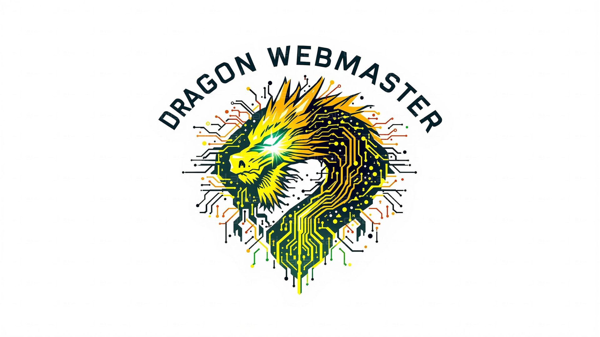 "Cyber Dragon Webmaster Logo"
