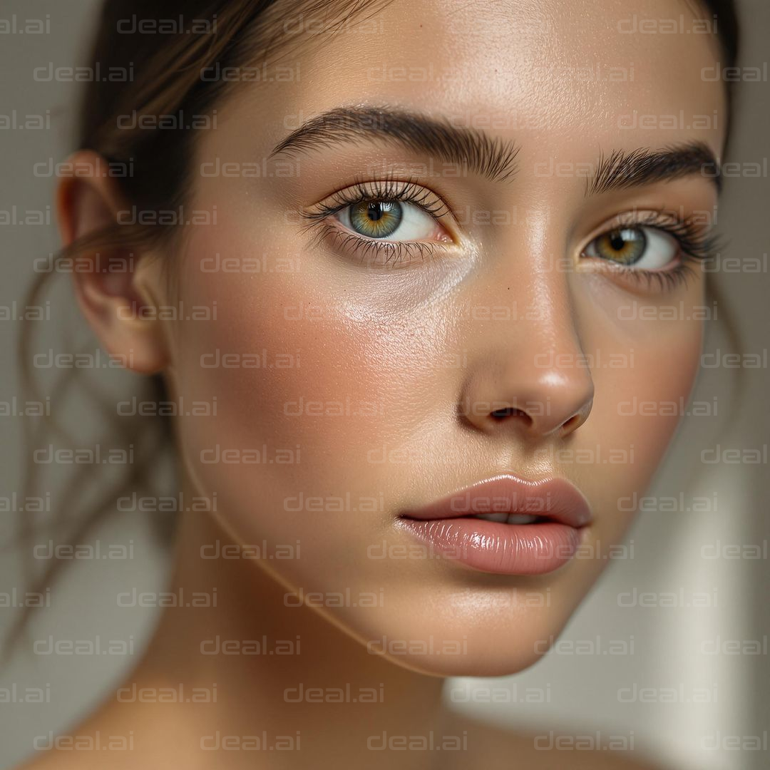 "Captivating Close-Up Portrait"