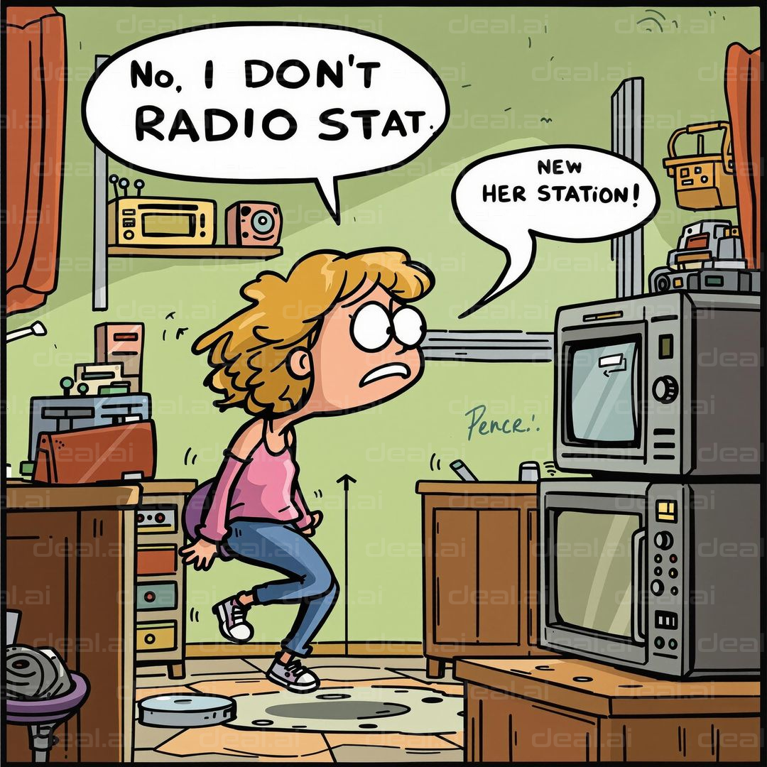 "Radio Confusion Comic"