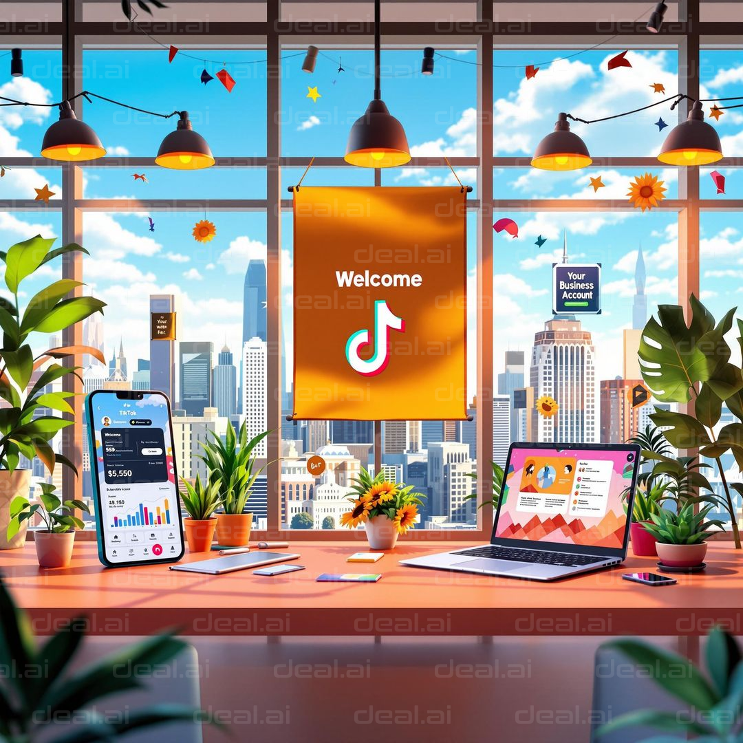 "Welcome to TikTok Office"