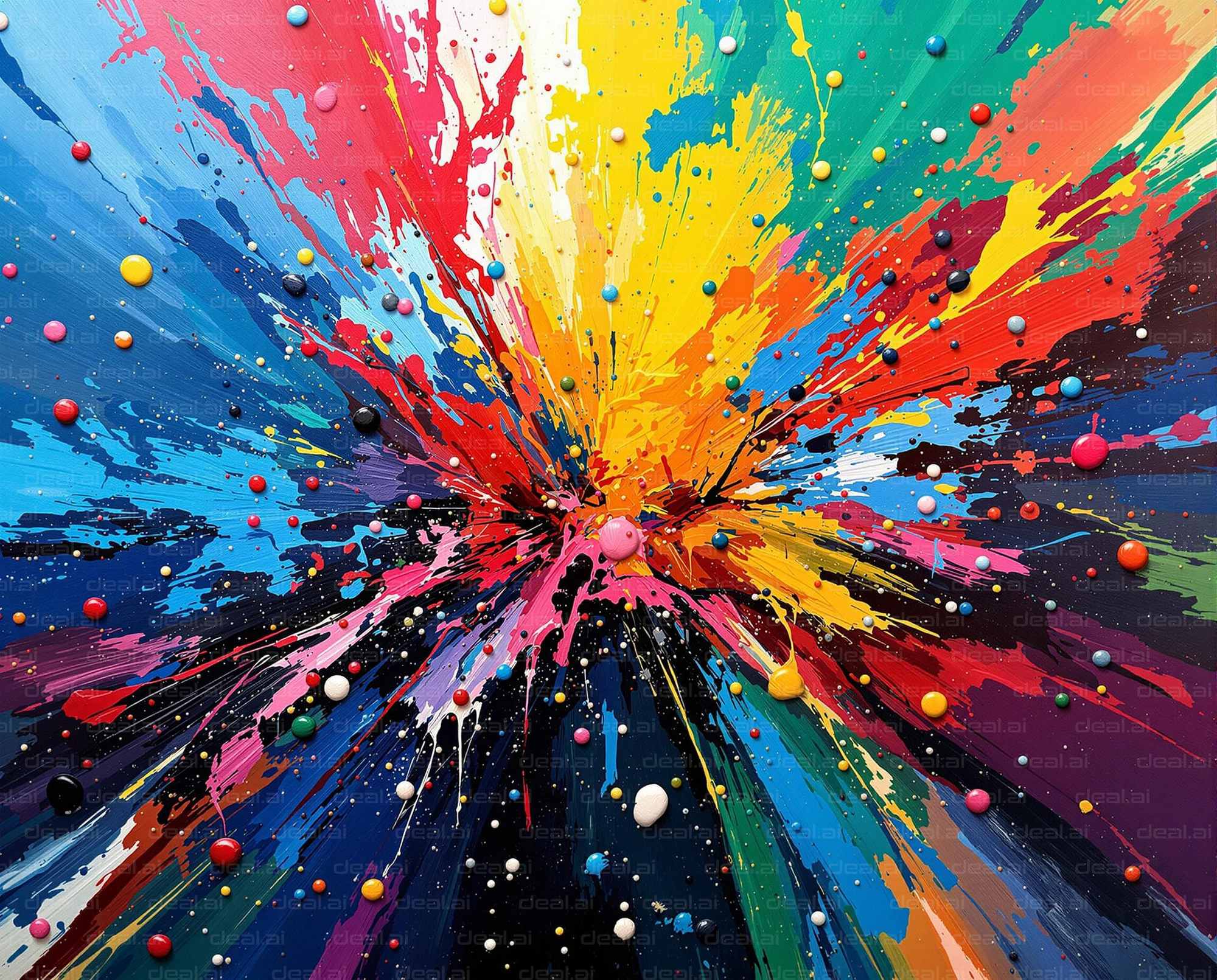 "Colorful Explosion of Creativity"