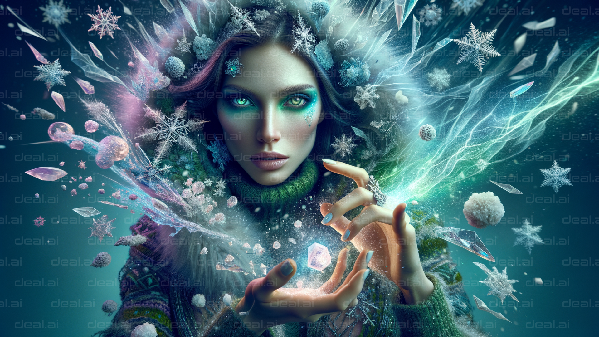 "Enchantress of the Frozen Realm"