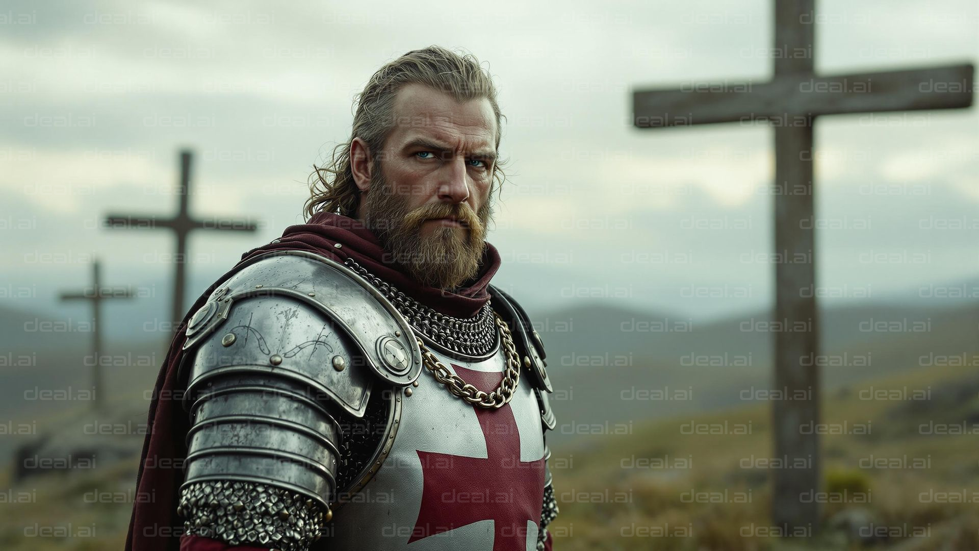 Knight Among Crosses