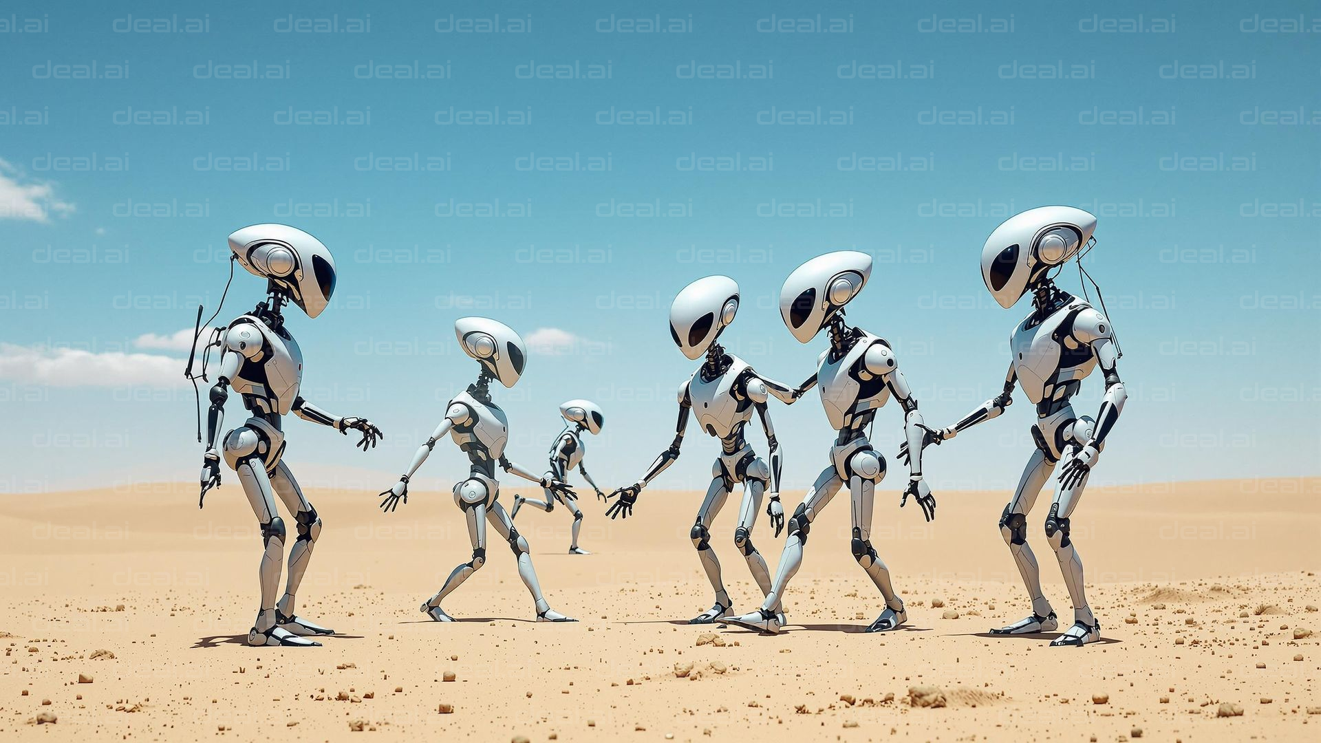 Robots Meeting in the Desert