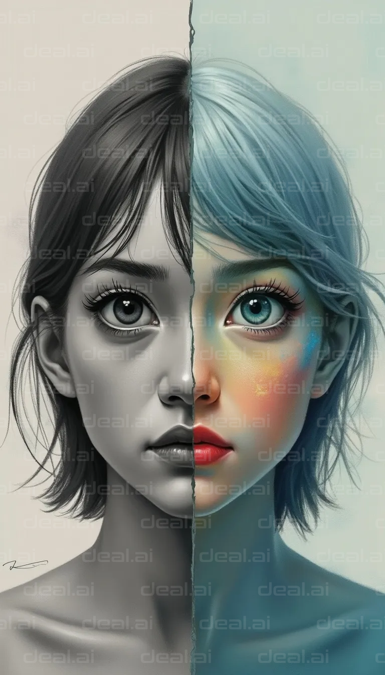 "Duality of Art: Black & White vs Color"