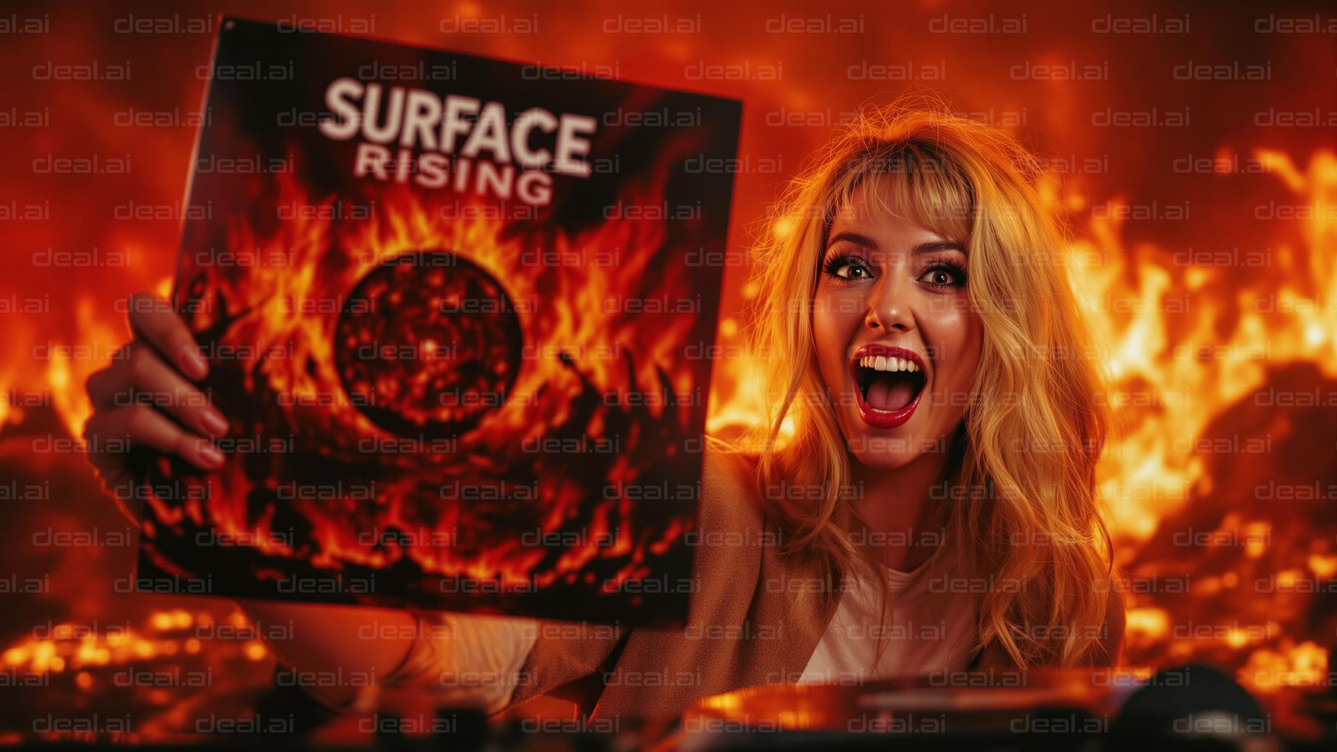 "Fiery Album Excitement"