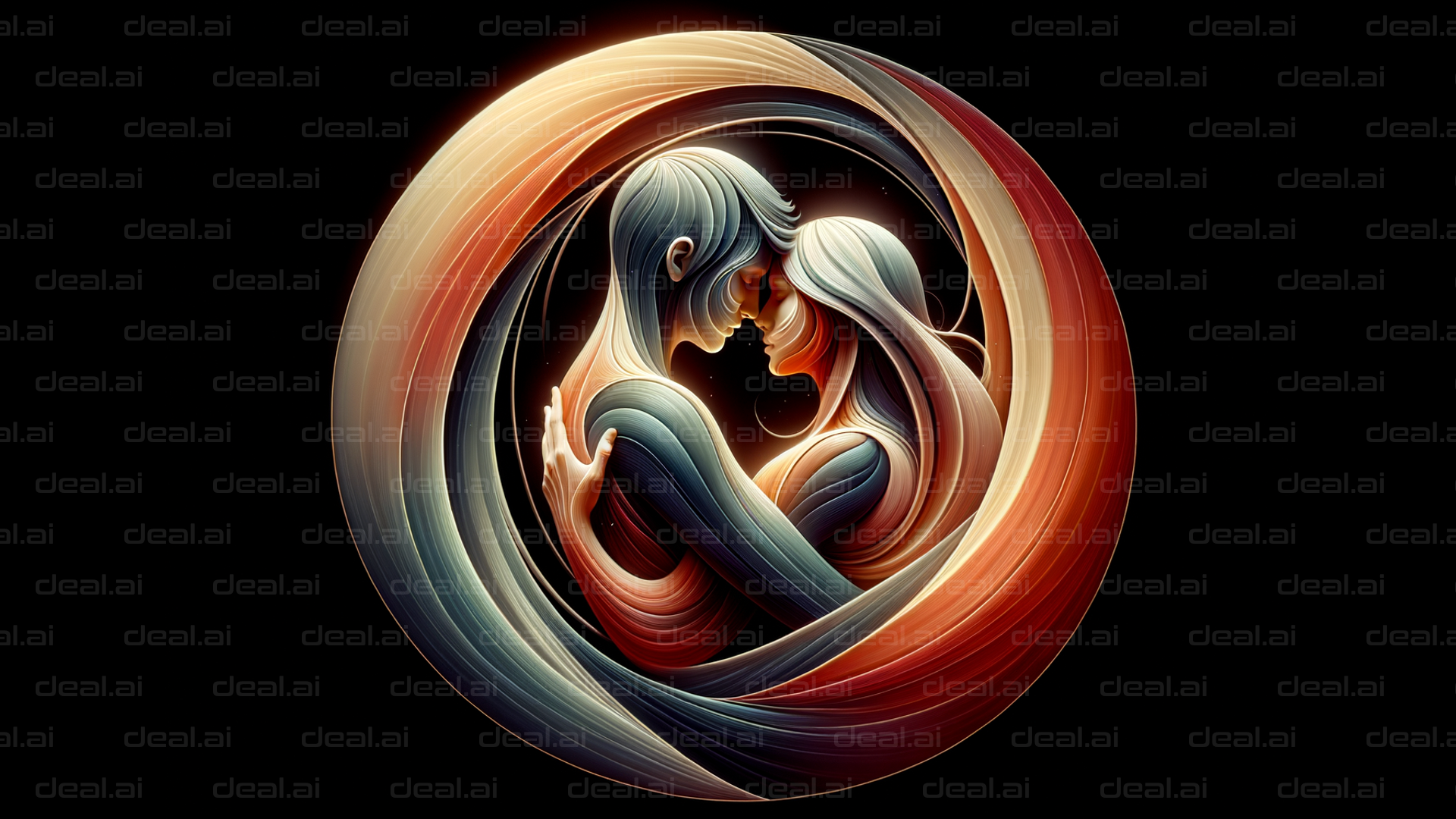 "Ethereal Embrace"