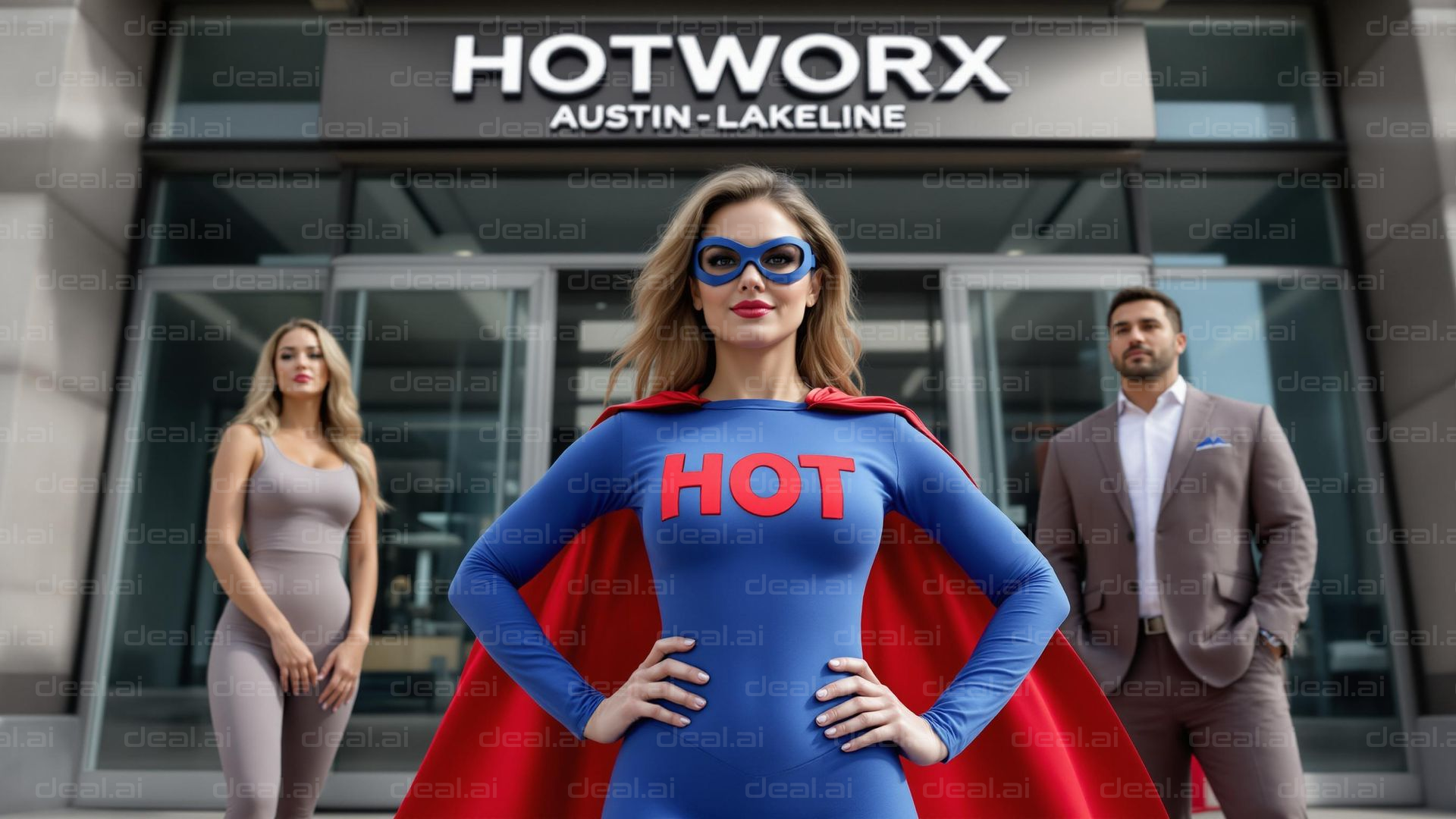 Heroic Entrance at Hotworx Gym