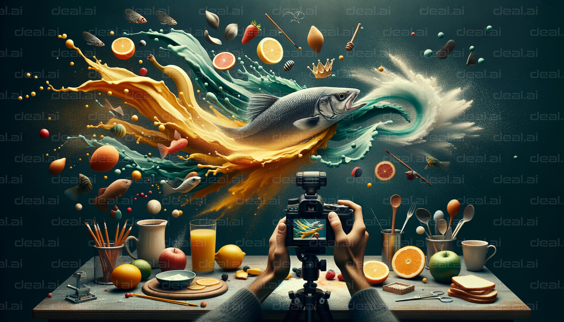 "Creative Food Photography Explosion"