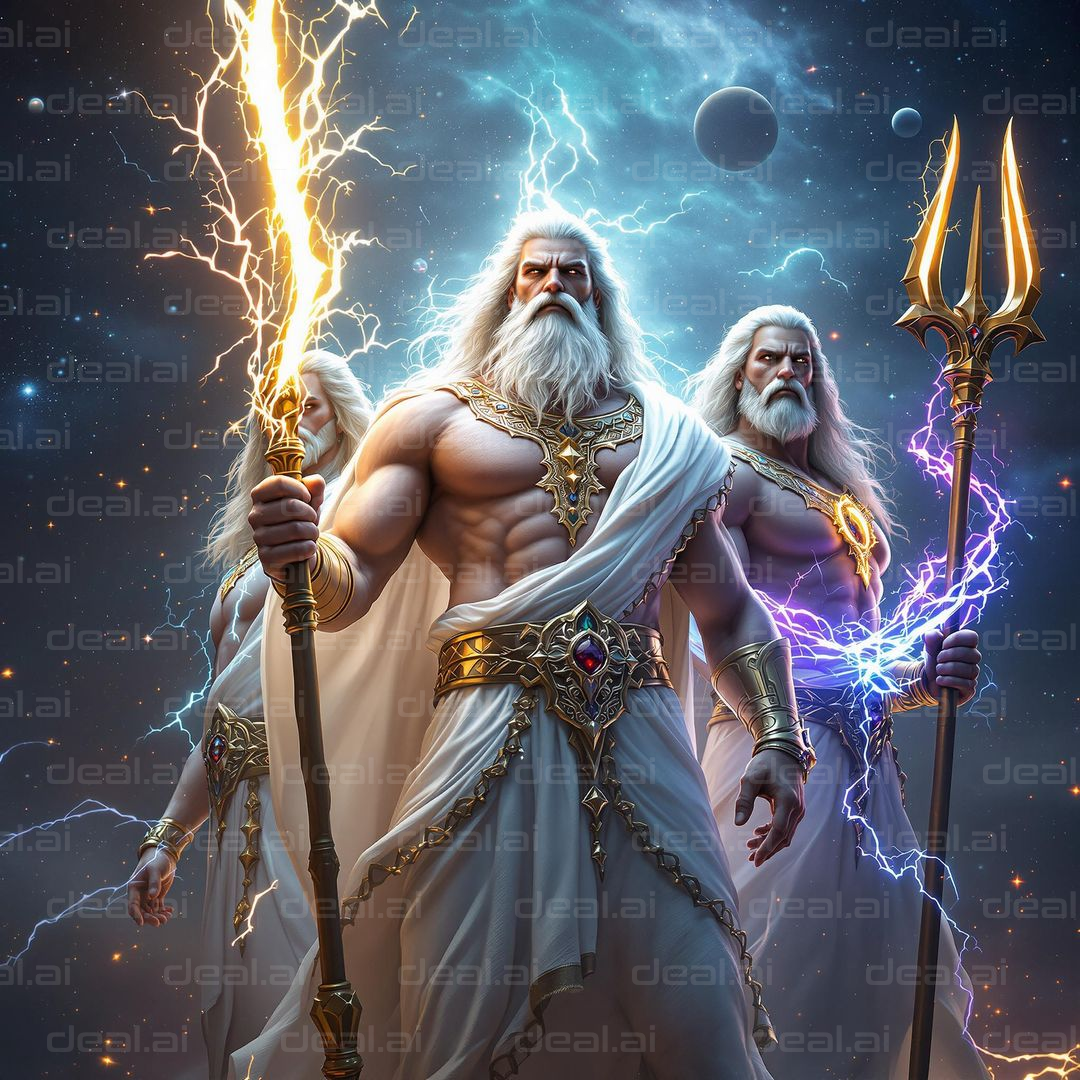 Mythical Gods Unleash Lightning Power