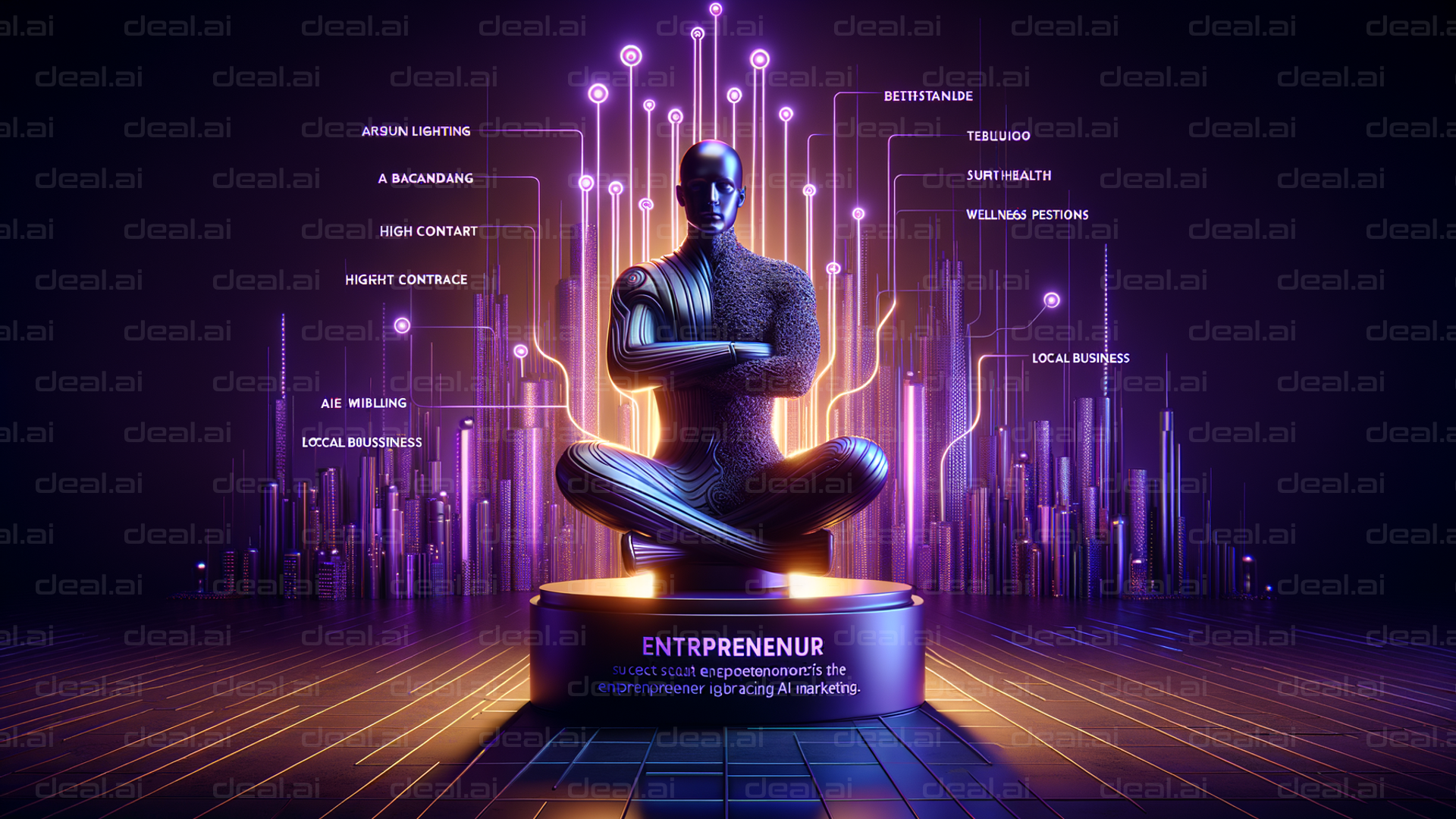 "AI Entrepreneur in Digital Realm"