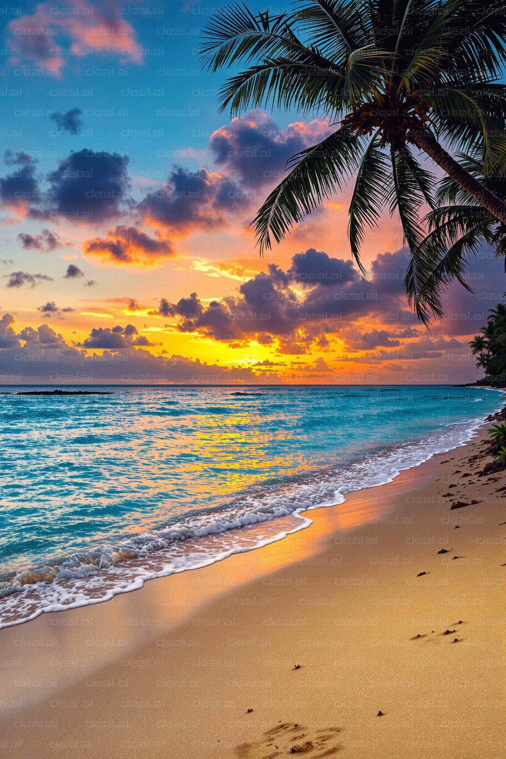 Tropical Sunset Paradise