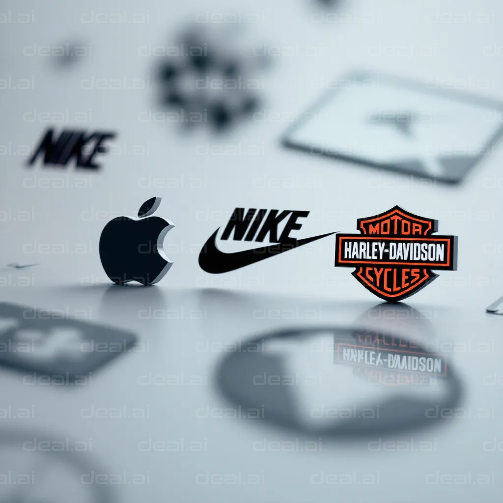 Iconic Brand Logos Displayed