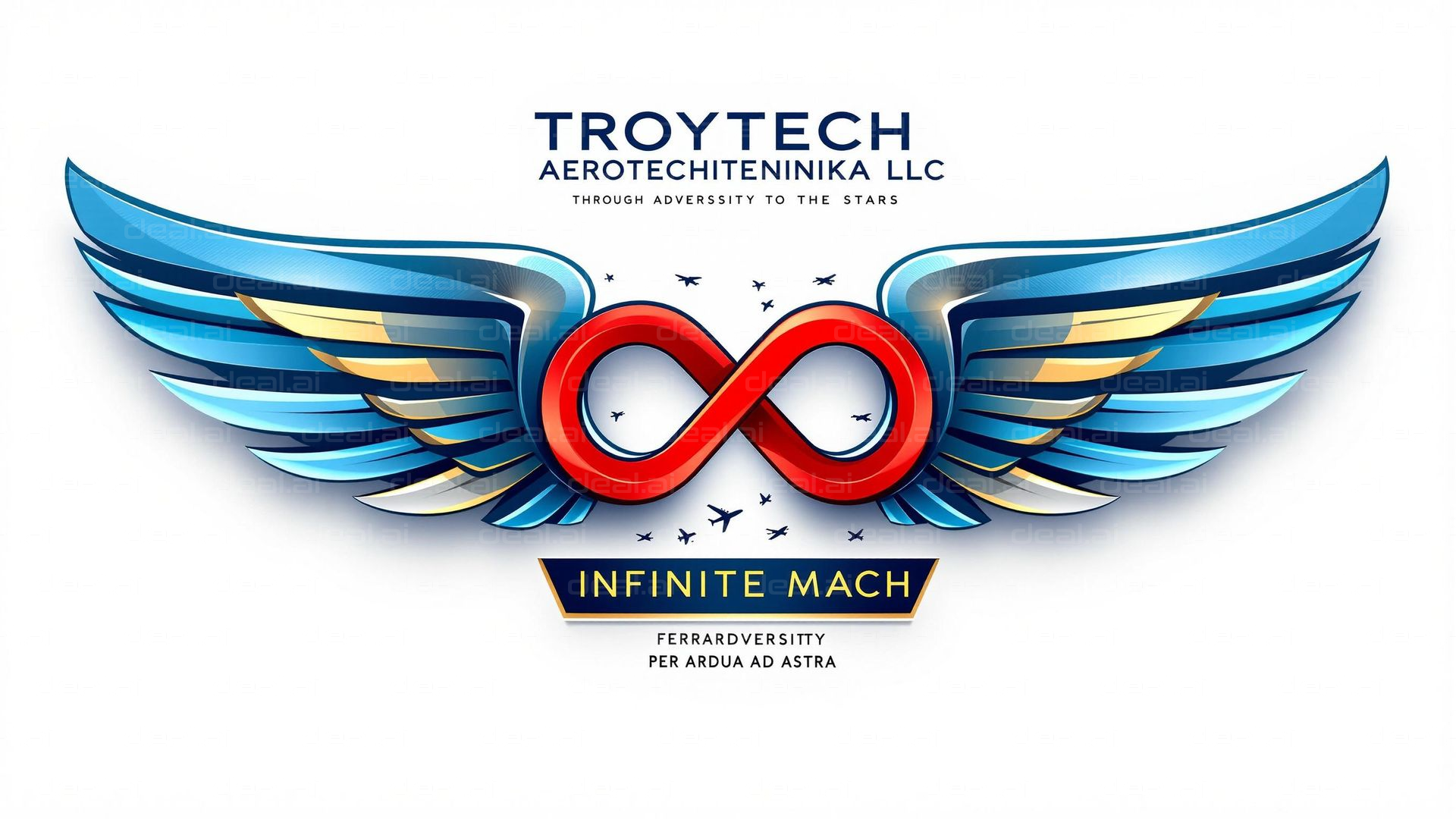 "Infinite Mach Wings Logo"