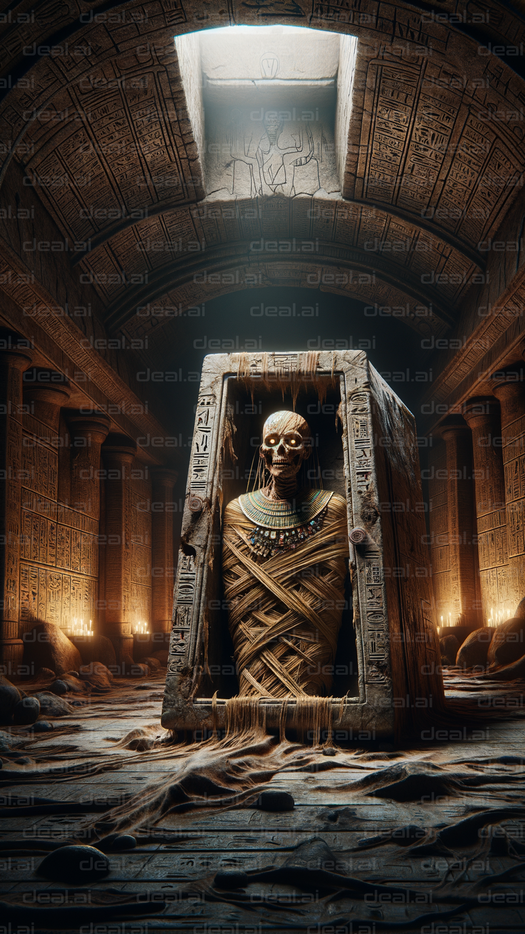 Ancient Egyptian Mummy Awakens