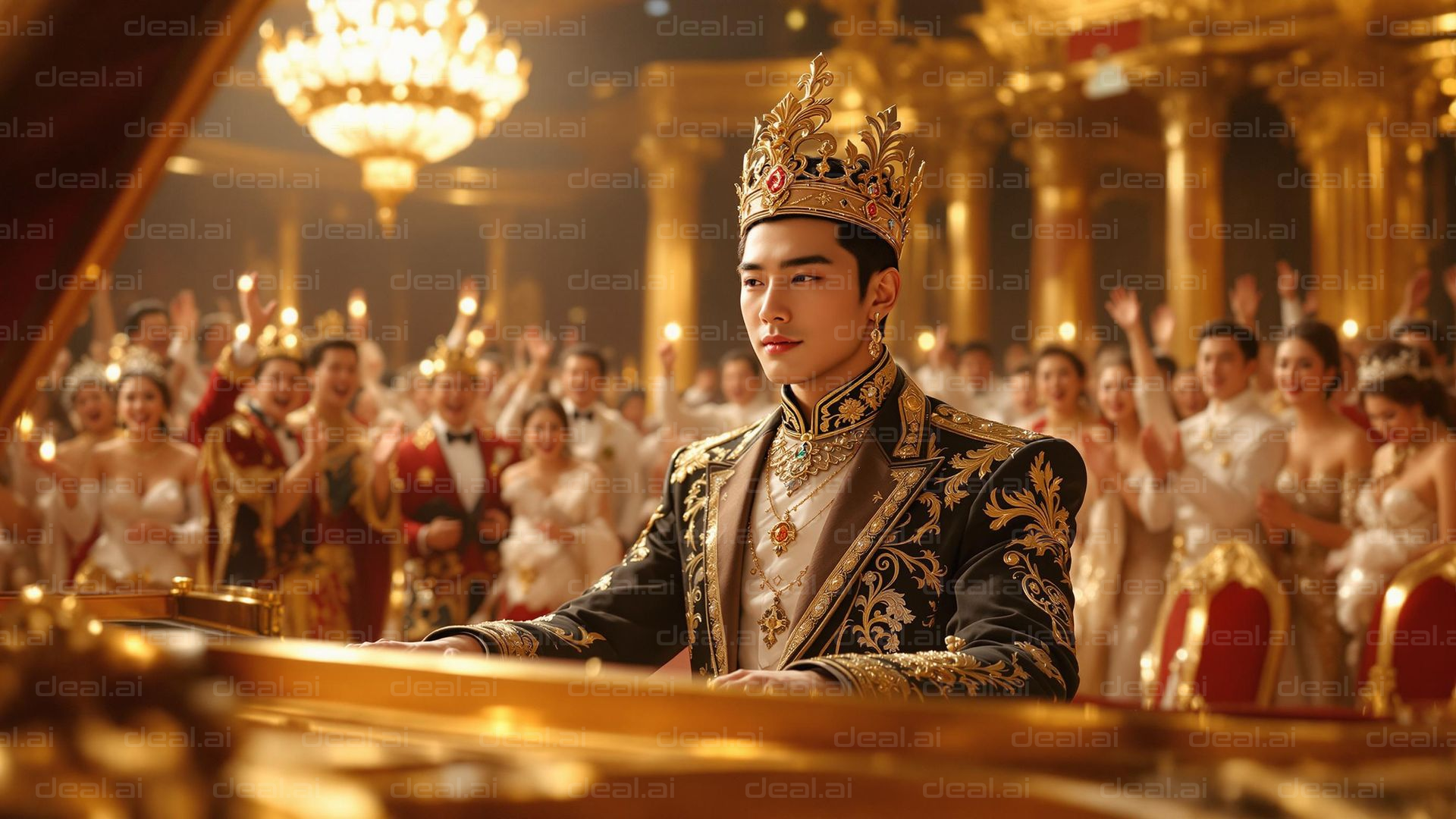 Regal Celebration in the Palace Ballroom