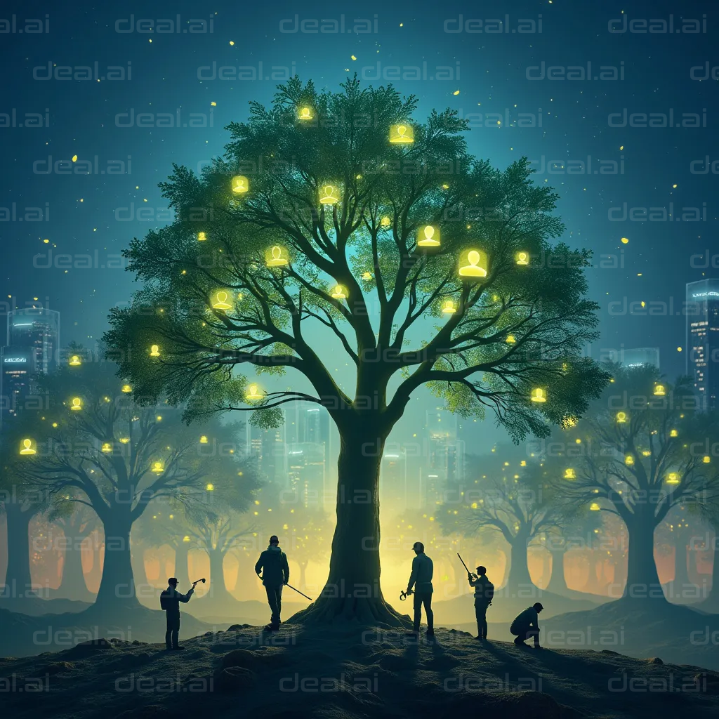 "DigiTree: Illuminating Online Connections"