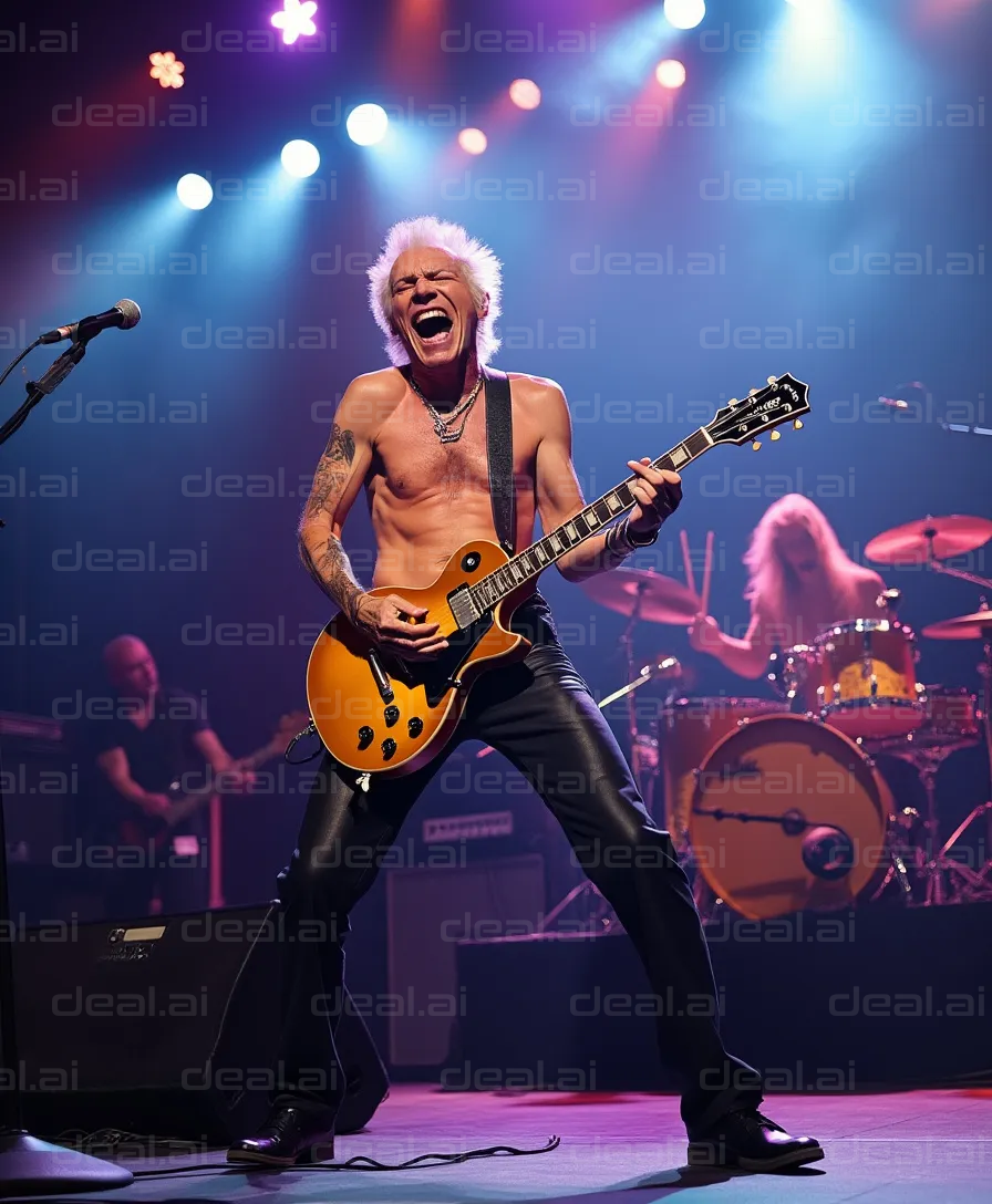 Epic Rock Concert Performance
