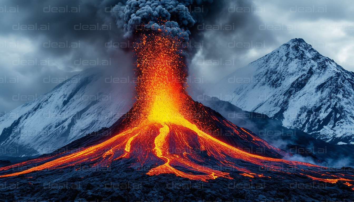 Spectacular Volcanic Eruption