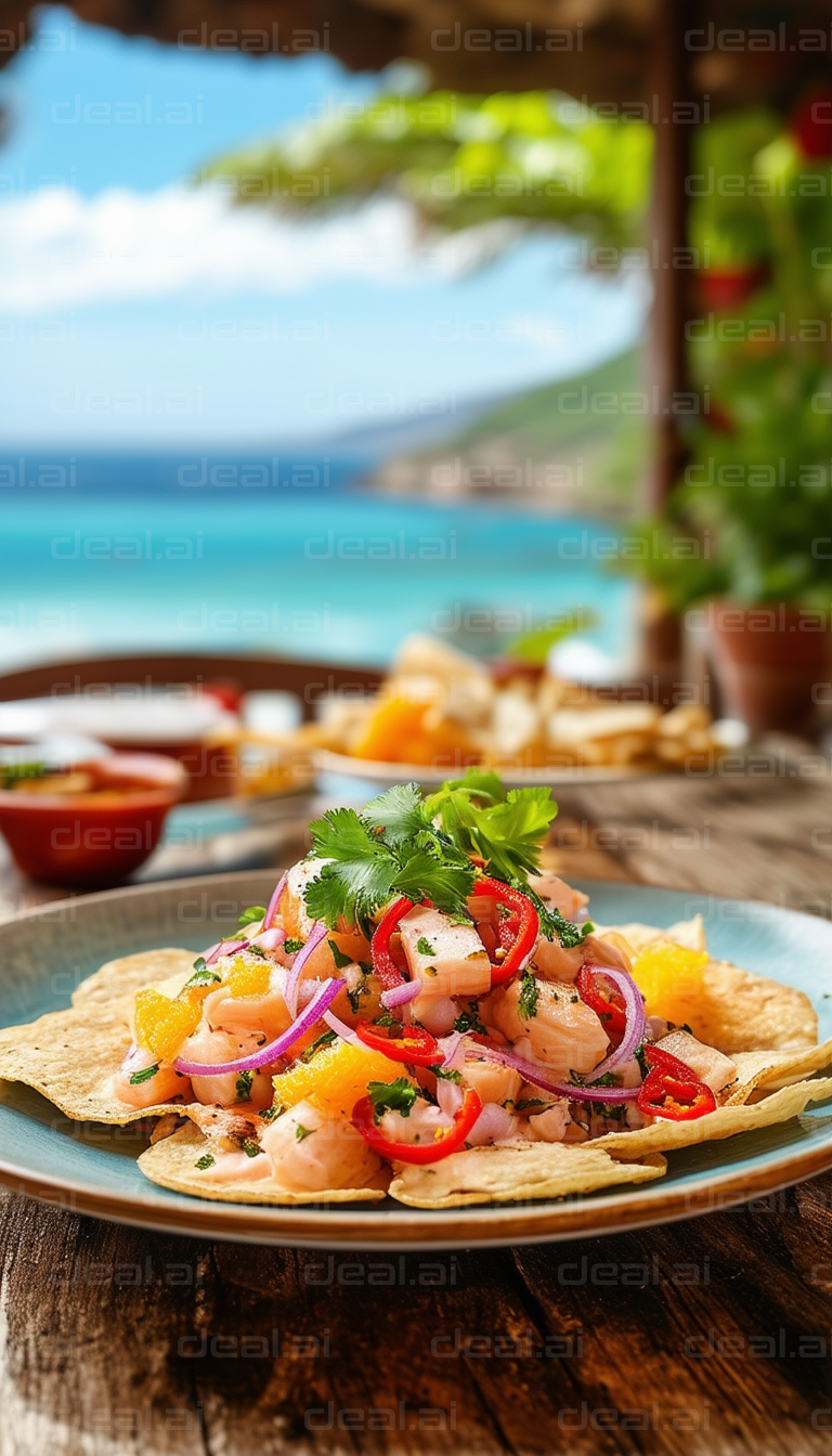 Tropical Seaside Ceviche Delight