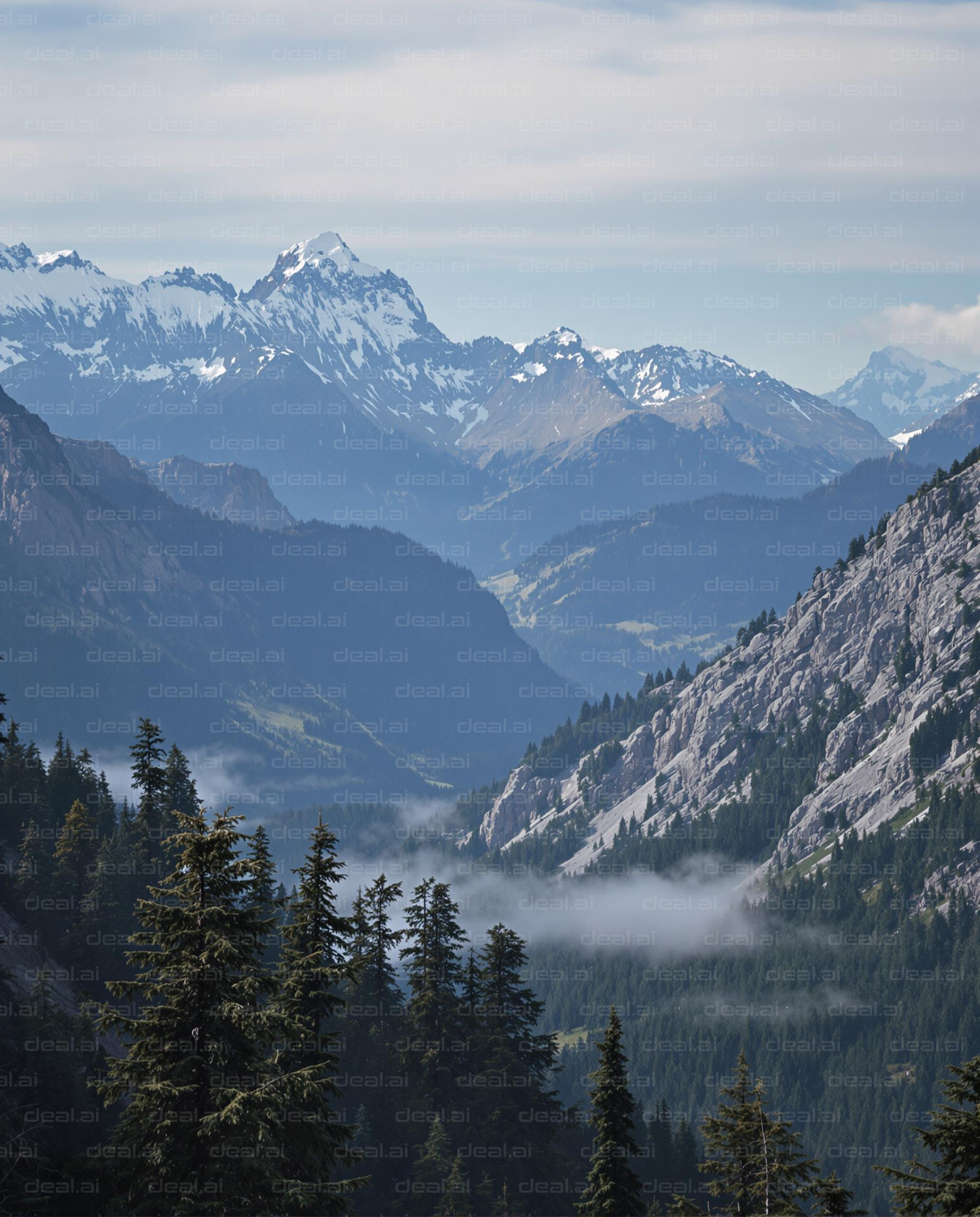 Majestic Mountain Vista