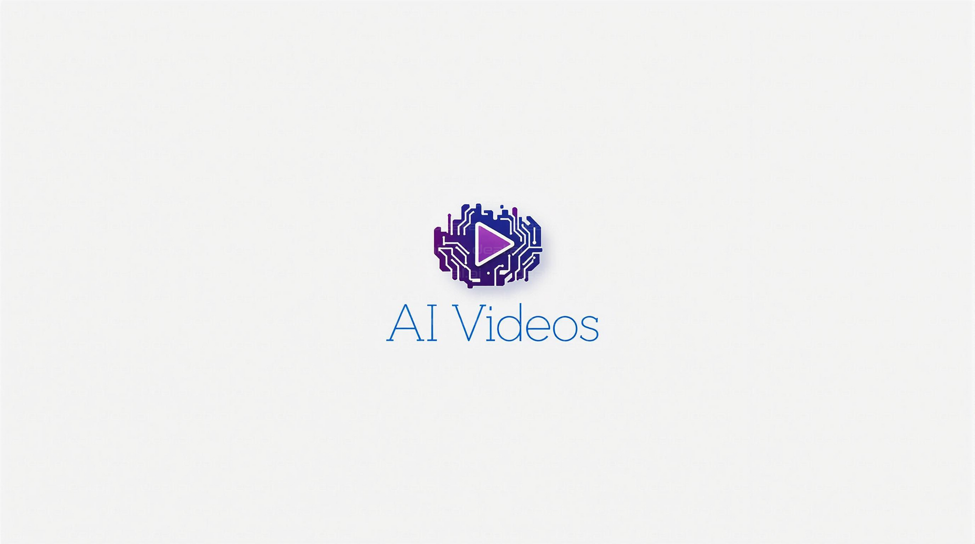 AI Videos Logo Design