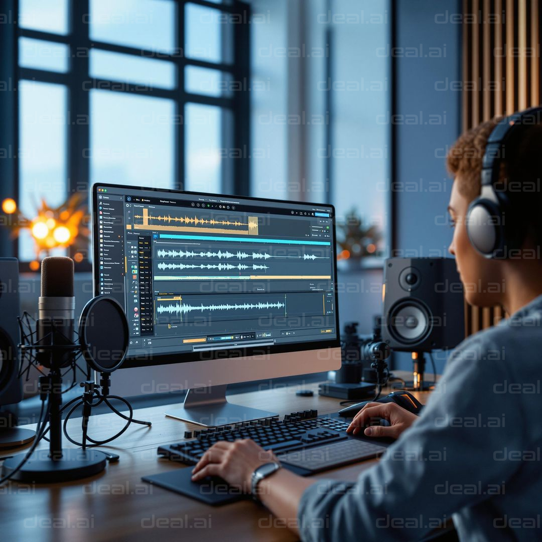Audio Editing in Progress