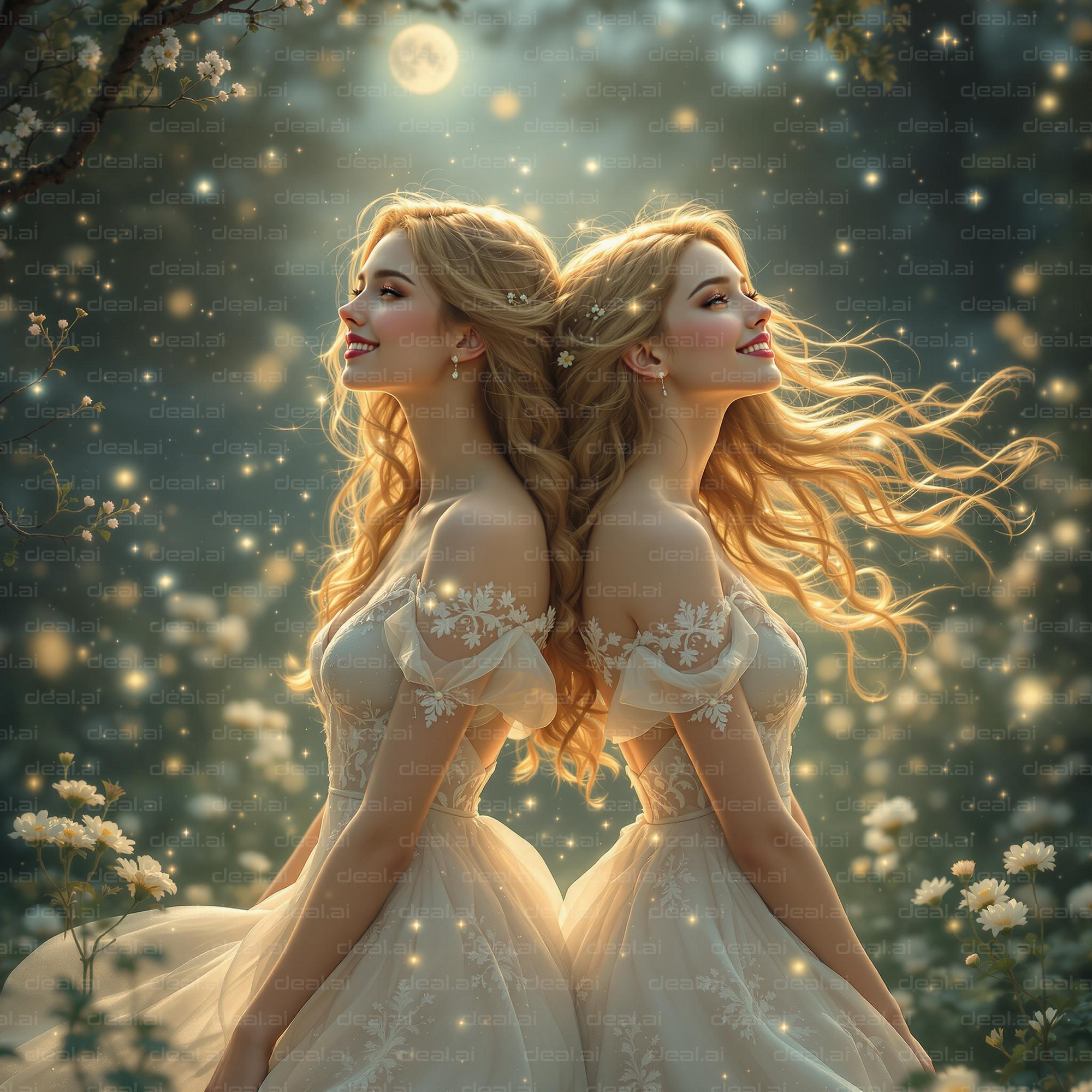 Magical Moonlit Twins