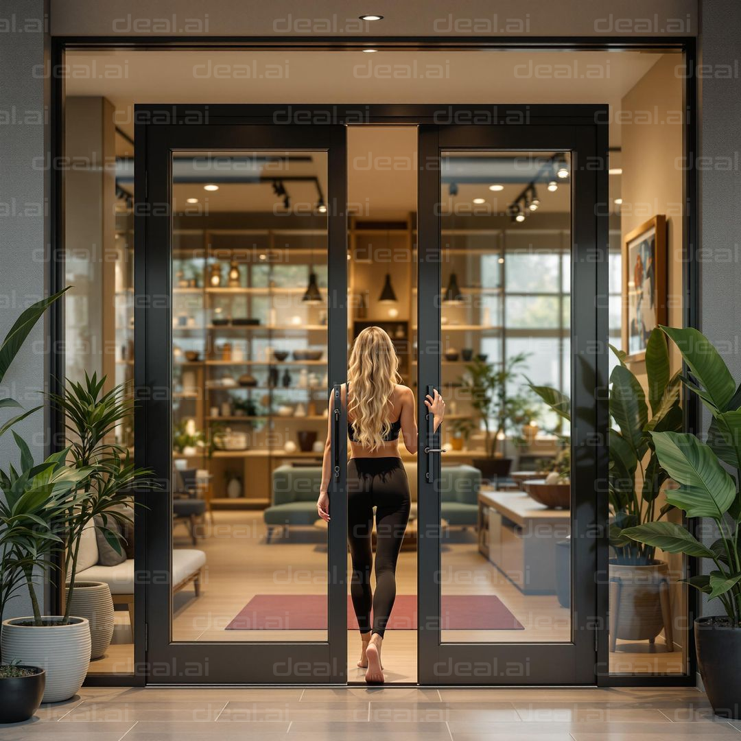 Entering the Yoga Studio