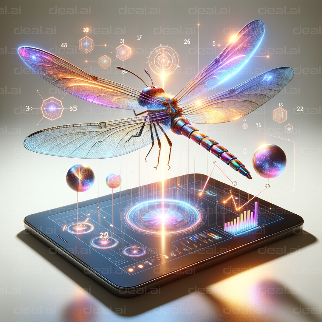 "Futuristic Tech and a Dragonfly"