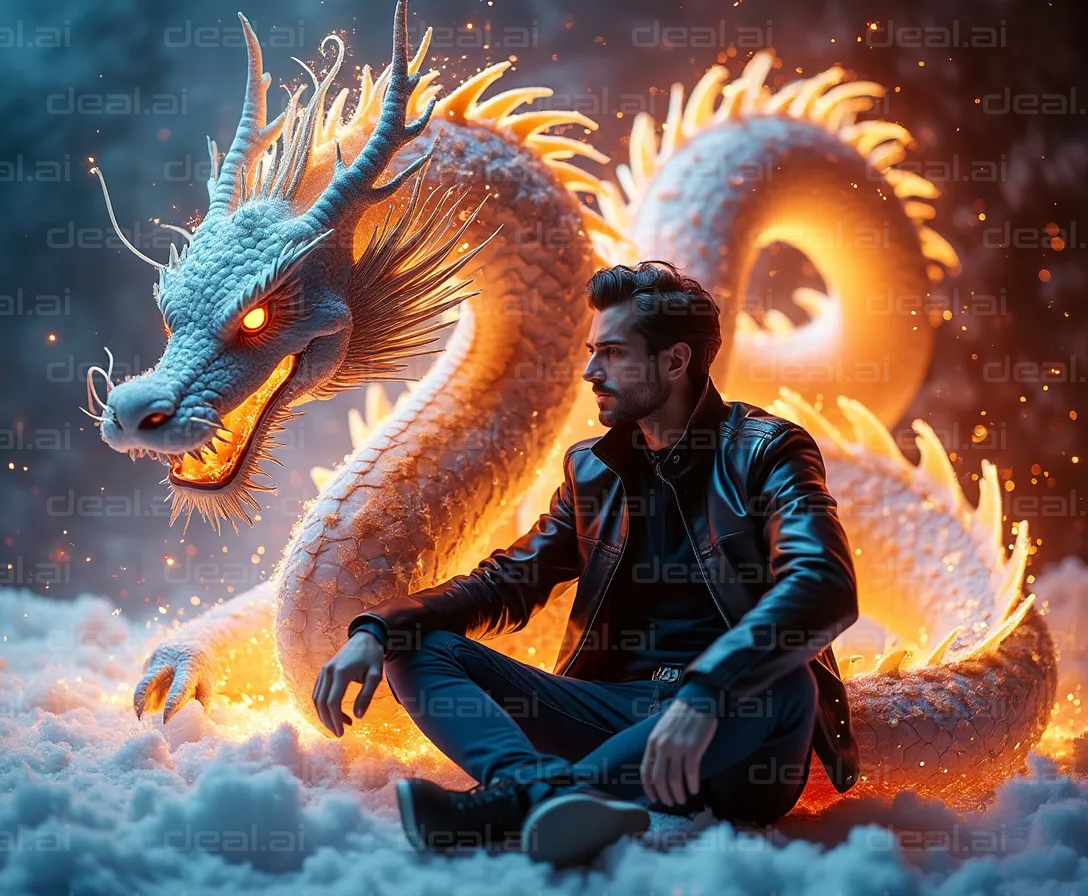 Man and Dragon: Fiery Encounter