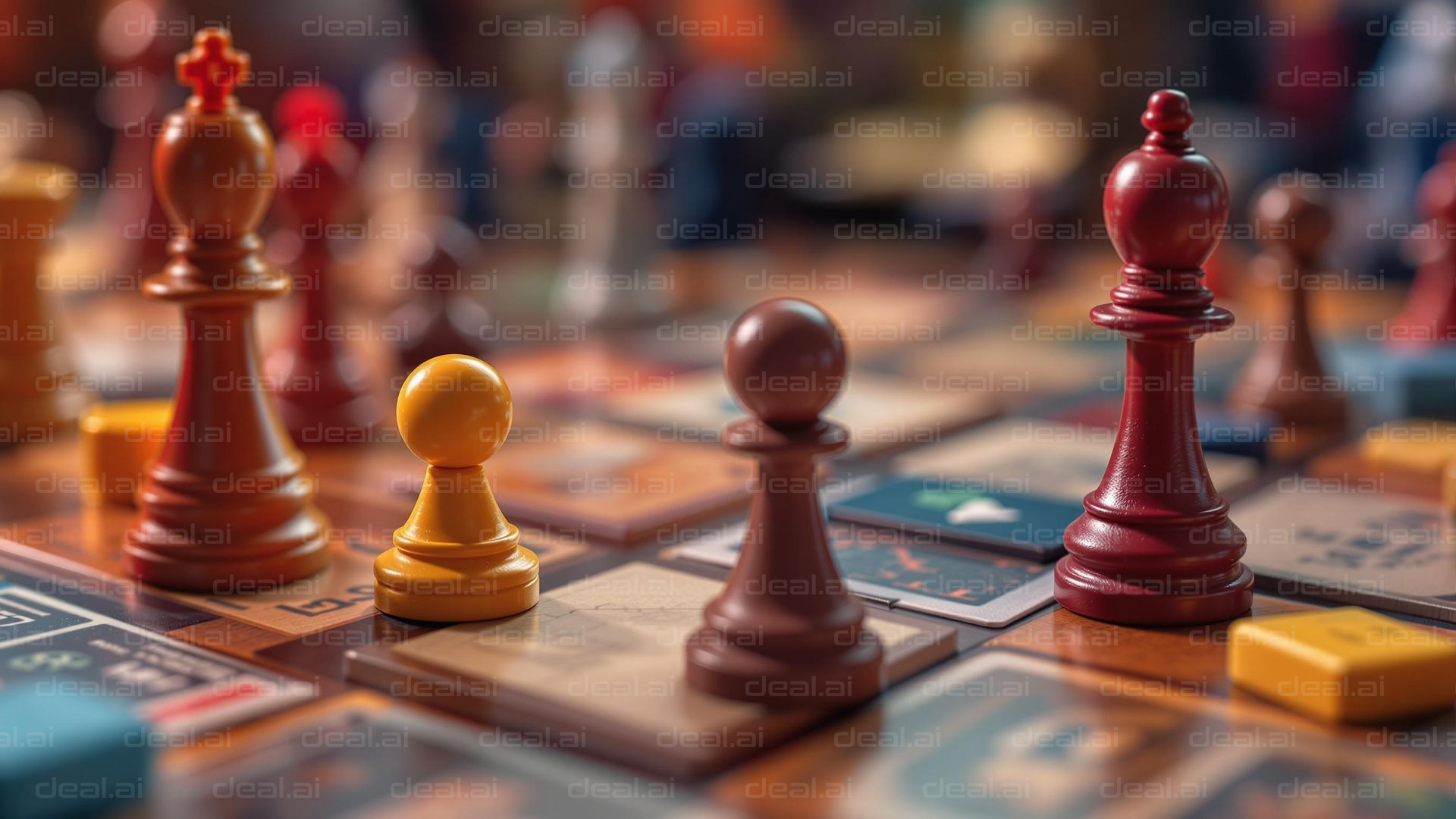 Colorful Chessboard Adventure