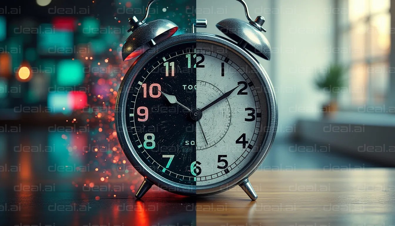 "Transition of Time in a Clock"