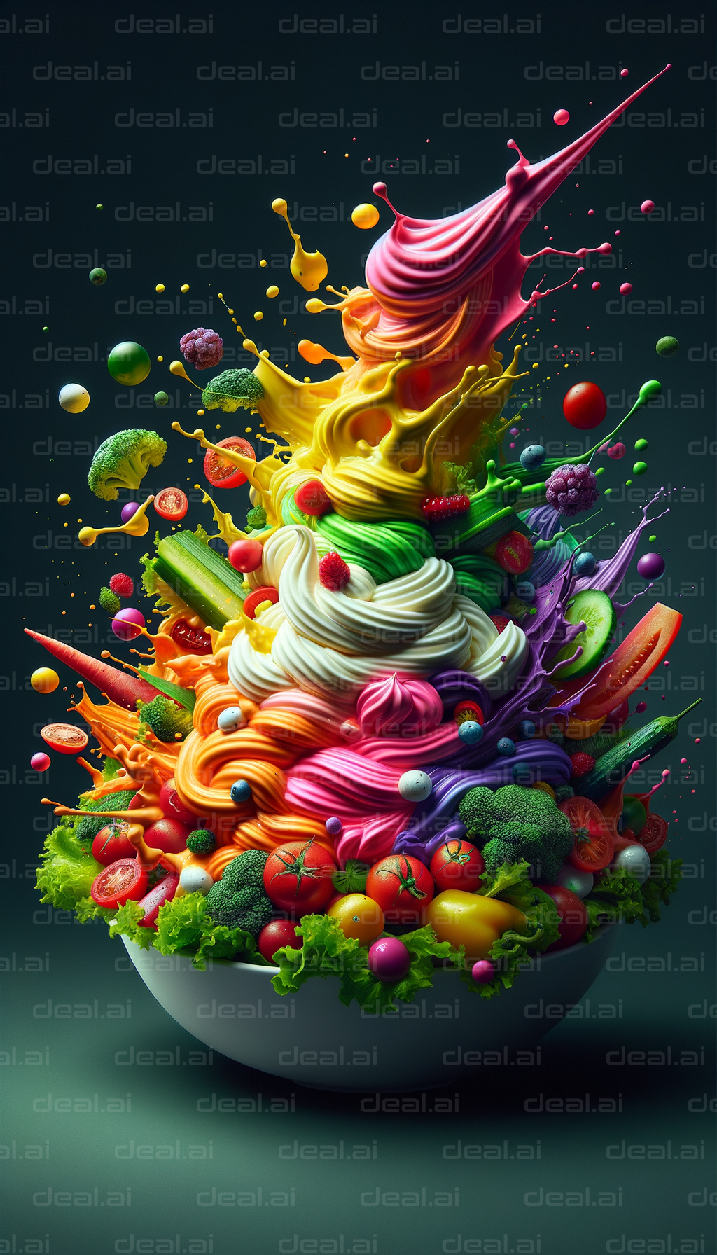 "Colorful Explosion of Freshness"