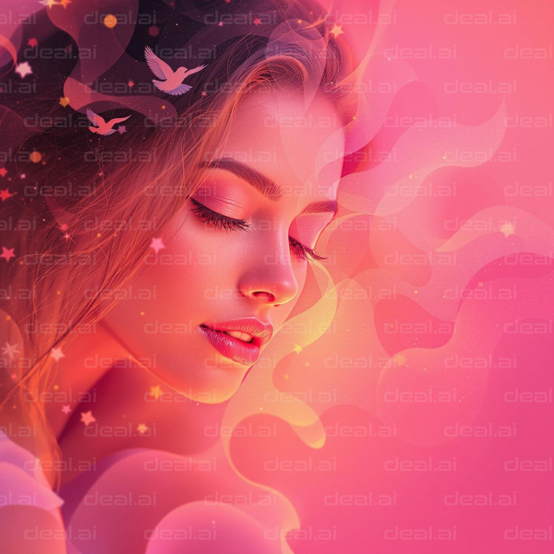 Dreamy Blissful Portrait