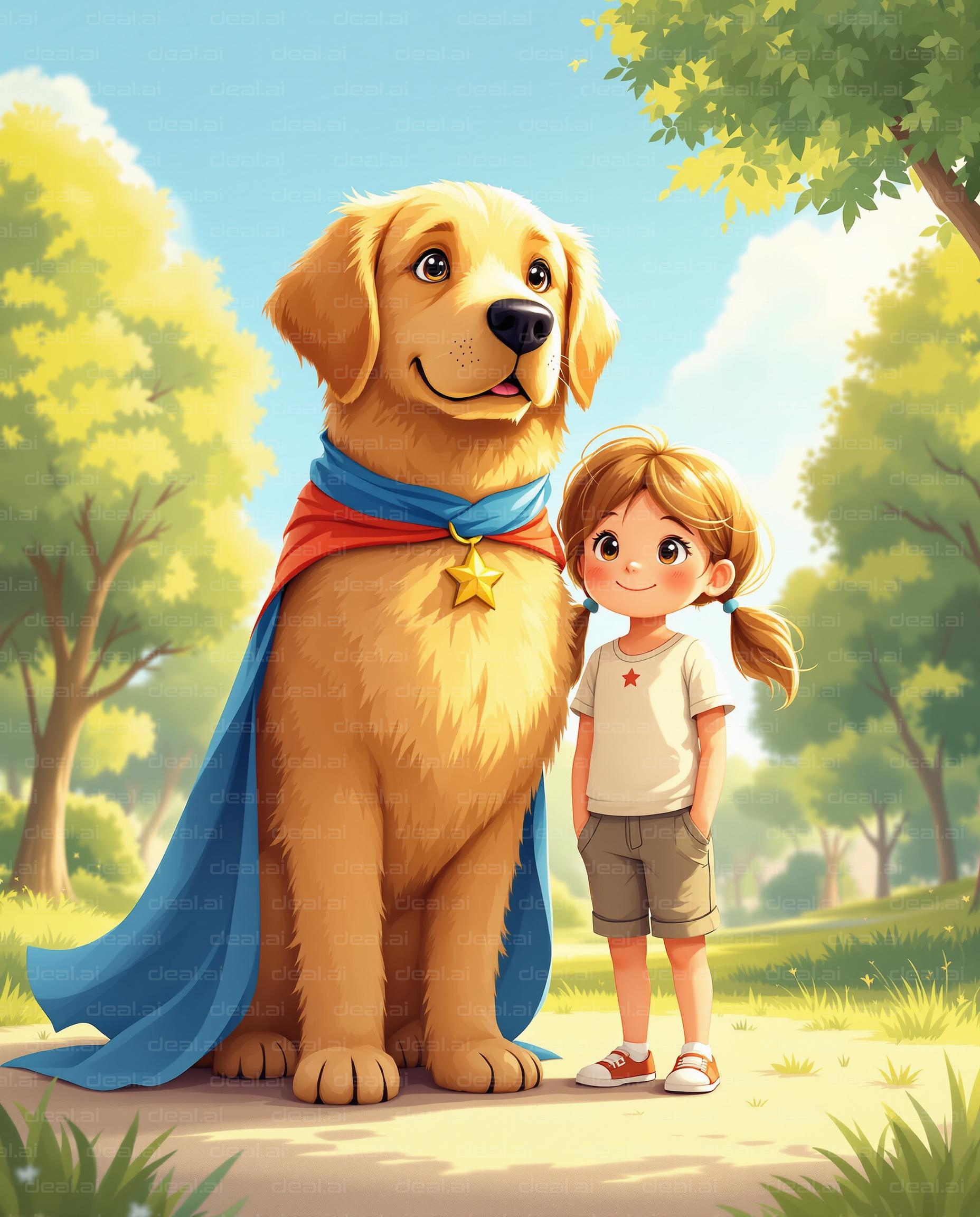 "Super Dog and Little Hero"