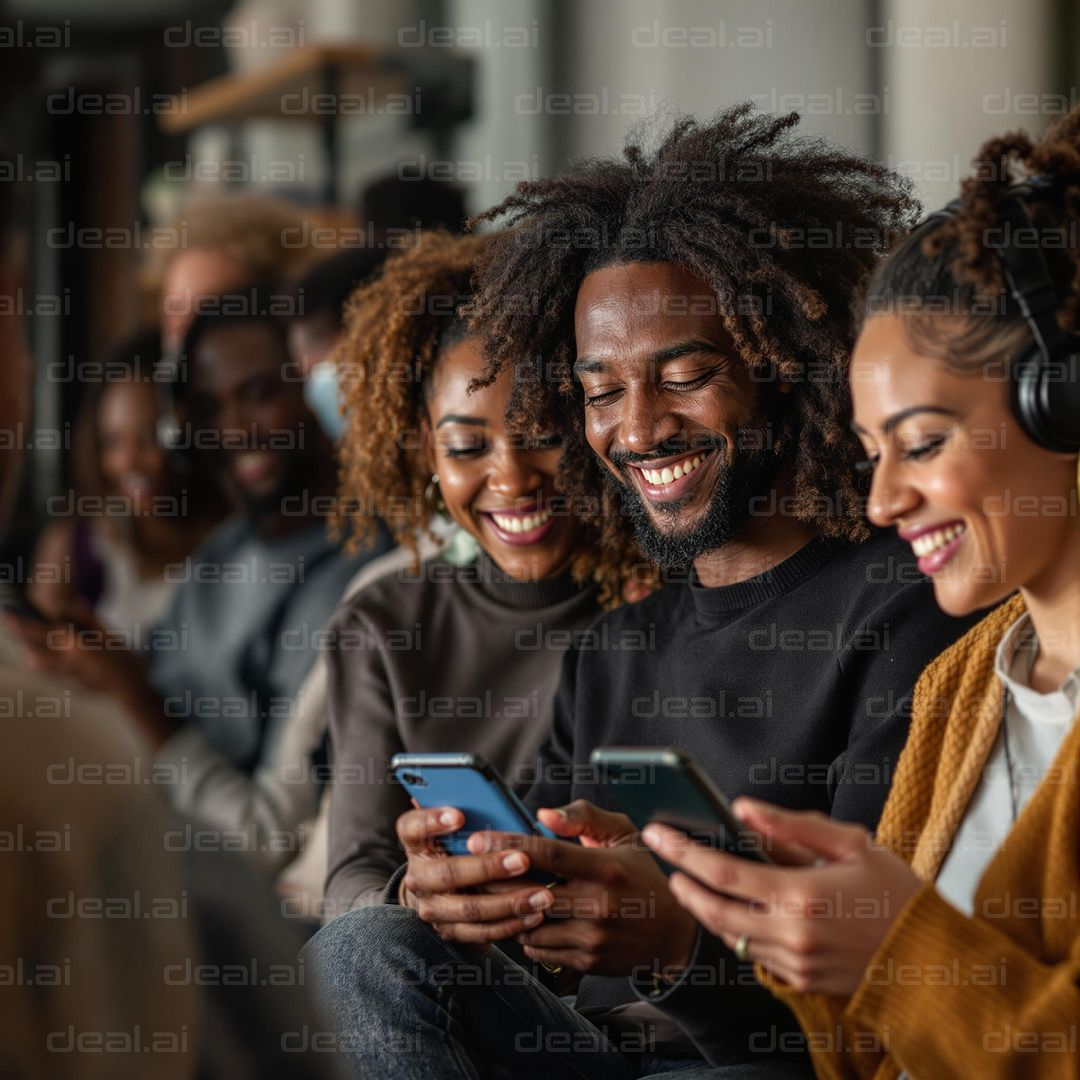Joyful Connections: Sharing a Laugh